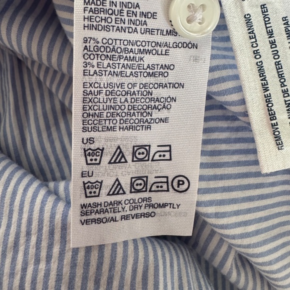 Tommy Hilfiger Striped Shirt Dress - Picture 11 of 11